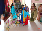 LIGHTING LAMP AS CHIEF GUEST AT DEAF SCHOOL